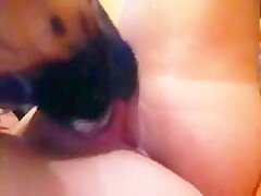 german girl gets licked